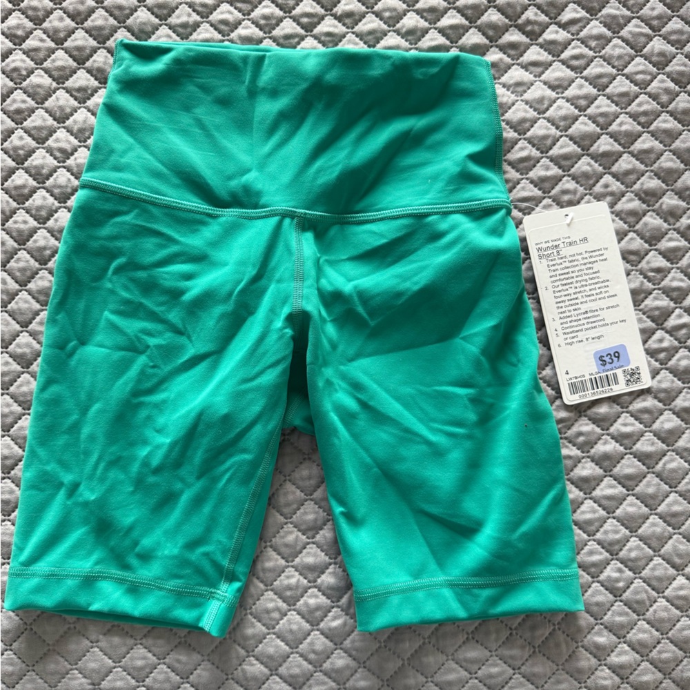 Lululemon Athletica Teal Athletic Shorts